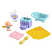 Product image of Fisher Price Little People მოემზადე აბაზანისთვის