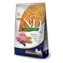 Product image of Farmina Georgia N&D მონათესავე მარცვლეული ბატკანი & მოცვი - ზრდასრული, მინი ჯიში