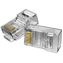 Product image of  VENTION IDBR0-100 Cat.5E UTP RJ45 Modular Plug Transparent Pack 100ც