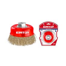 Product image of ჯაგრისი (რბილი) კუთხსახეხისთვის 100მმ Emtop-EWCB11005