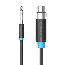 Product image of VENTION BBEBI 6.5mm Male to XLR Female Audio Cable 3M Black