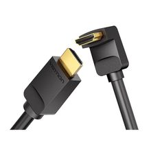 Product image of VENTION AAQBF HDMI Right Angle  Cable 270 Degree 1M Black