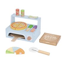 Product image of პიცის ღუმელი – ხის როლური სათამაშო ნაკრები