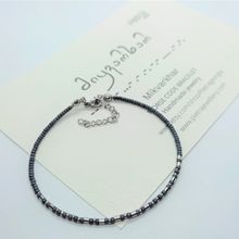 Product image of PIETRA მიყვარხარ - მორზეს ანბანზე წარწერით სამაჯური