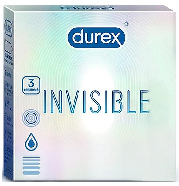 Durex პრეზერვატივი Invisible 3ც - Extra.ge - 848702