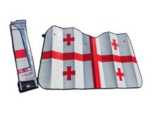 Product image of მზისგან დამცავი "საქართველოს დროშა" 140x70სმ