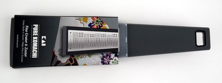 kai-pure-chi-grater-ichimatsu-fine-grater-zester-gray-sakhekhi-photo-2