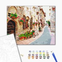 Product image of BrushMe გასაფერადებელი ნომრებით 40*50