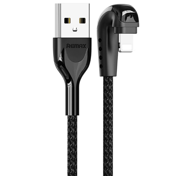 remax-heymanba-ii-21a-zinc-alloy-braided-gaming-data-cable-180-elbow-rc-177a-1m-type-c--silver