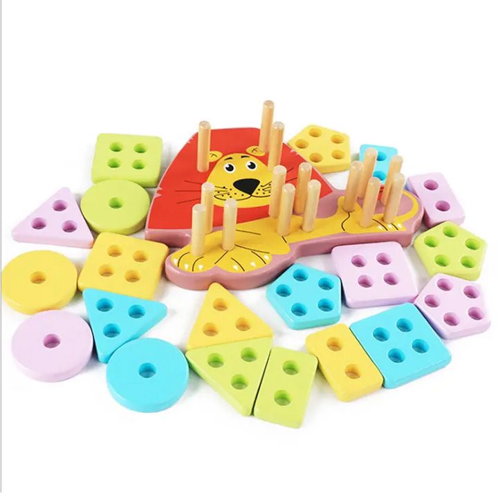 lion-set-satamasho-geometriuli-figurebi