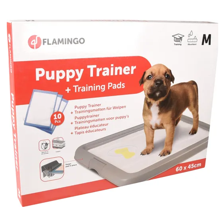 flamingo-training-pad-holder-fifi-grey-dzaghlis-satsrtvneli