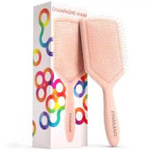 Product image of Framar Paddle Brush Champagne თმის სავარცხელი