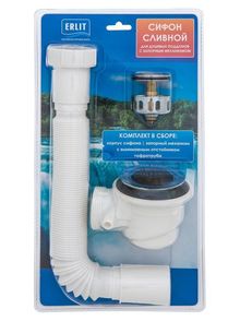 Product image of სიფონი მაღალი პადონისთვის  Erlit BLISTER