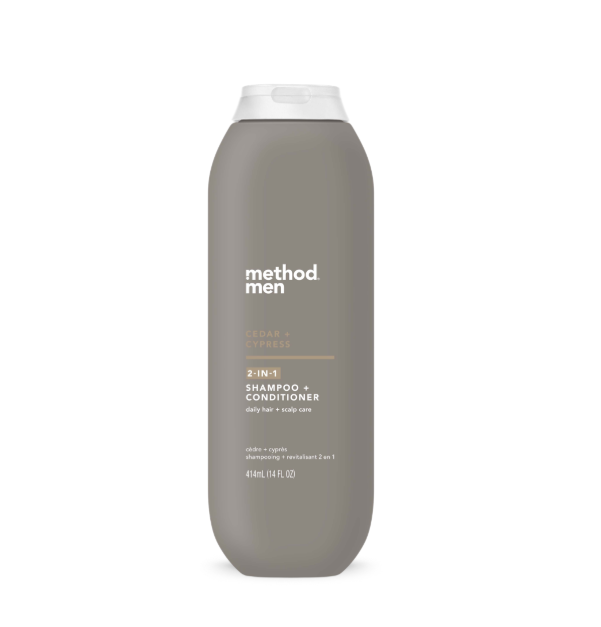 method-men-cedarcypress-2-in-1-shampoo-conditioner-414ml-mamakatsis-khazis-shampuni-qoveldghiuri-gamoqenebistvis