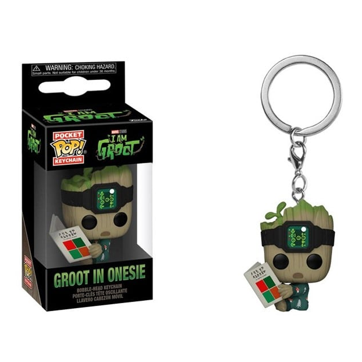 funko-pop-keychain-marvel---groot-in-onesie-with-book-breloki-photo-2