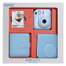 Product image of Instax Mini 12 Pastel Blue Bundle Box  ფოტოაპარატი და აქსესუარები