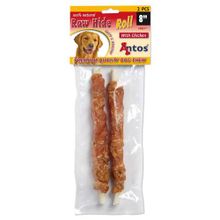 Product image of ანტოსი ძაღლის სნექი Raw Hide White Chicken Roll 100 გრ