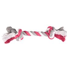 Product image of FLAGINO DT COTTON JIM PLAYING ROPE 2 KNOTS MULTI M 30CM ძაღლის სათამაშო