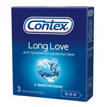 Product image of Contex Long Love პრეზერვატივი, 3 ცალი