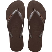 Product image of Havaianas Slim Logo Metallic ქალის შლაპუნები