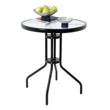 Product image of მაგიდა მრგვალი შუშის ზედაპრით BLOG SC-070