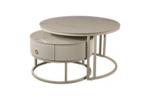 Product image of COMFORT ROOM ტყუპი ჟურნალის მაგიდა გრანიტის ზედაპირით