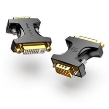 Product image of VENTION DDDB0 VGA Male to DVI Female Adapter Black