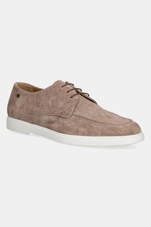 Product image of LACE UP S. SUEDE BEIGE თასმიანი ფეხსაცმელი
