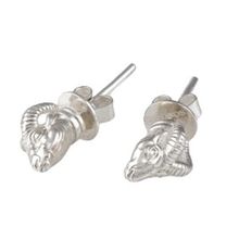 Product image of CHRONOS საყურე ვერძის თავებით