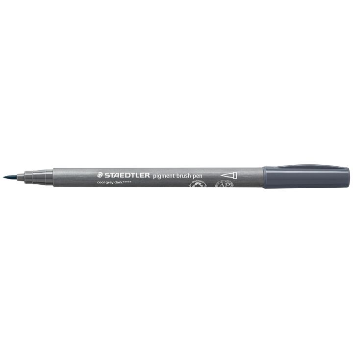 staedtler-pigment-brush-pen-cool-grey-dark-khatvis-markeri
