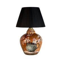 Product image of EBRA ხელით მოხატული, მოჭიქურებული მაგიდის სანათი