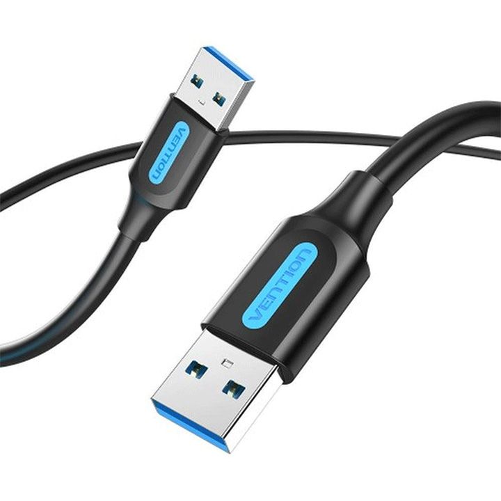 vention-conbh-usb-30-a-male-to-a-male-cable-2m-black-pvc-type-photo-2