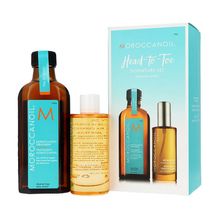 Product image of Moroccanoil head to toea signature set სასაჩუქრე ნაკრები
