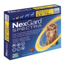 Product image of Nexgard სპექტრა ანტიპარაზიტული პრეპარატი 3.5-7.5კგ 1 აბი