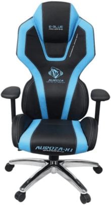 Product image of E-Blue Auroza Gaming Chair - Blue (EEC410BBAA-IA/GC8107-410 BLUE)