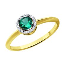Product image of SOKOLOV Diamond ყვითელი ოქროს ბეჭედი