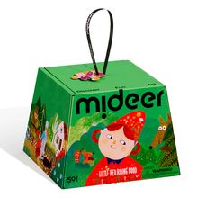Product image of Mideer MD1492 Artist Fairytale Puzzle Little Red Riding Hood წითელქუდას ფაზლი