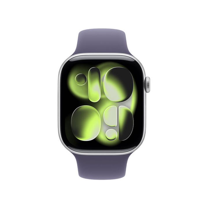 apple-watch-series-11-gps-46mm-silver-aluminium-case-with-purple-fog-sport-band-meva4-ml-smart-saati-photo-2