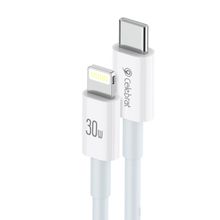 Product image of ტელეფონის კაბელი Celebrat HB-10 Type-C-Lightning 1.5M 30W თეთრი