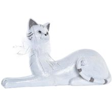 Product image of Item International 23x8x14სმ დეკორატიული ფიგურა თეთრი კატა
