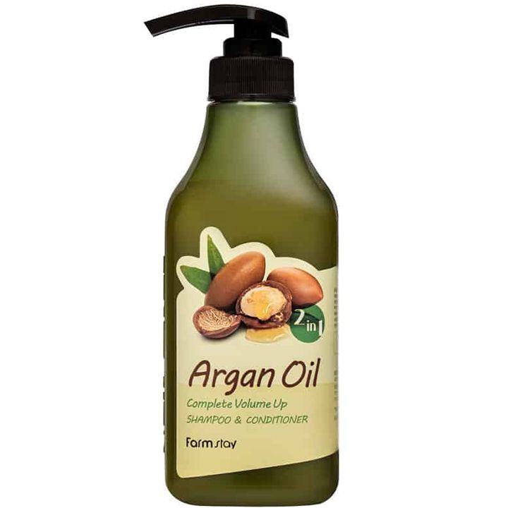 farmstay-argan-oil-complete-volume-up-shampoo-conditioner-tmis-shampuni