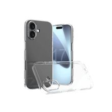 Product image of iPhone 17 Lux Clear Case გამჭვირვალე სილიკონის ქეისი