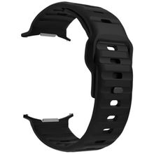 Product image of Smart Watch Band/ For Samsung Galaxy Watch Ultra 47mm Silicone Watch Band Breathable Sport  Watch Strap - Black Grey Camouflage