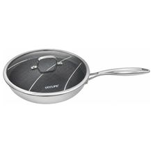 Product image of DOMINO UHD-342 უჟანგავი ფოლადის 32 სმ ტაფა ვოკი