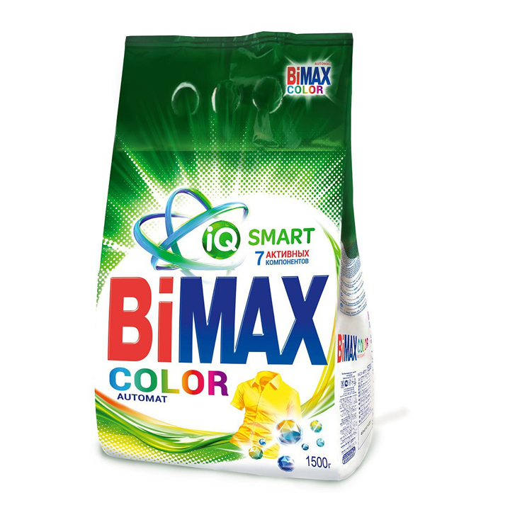 BiMax Color სარეცხი ფხვნილი 1.5 კგ - Extra.ge - 514304