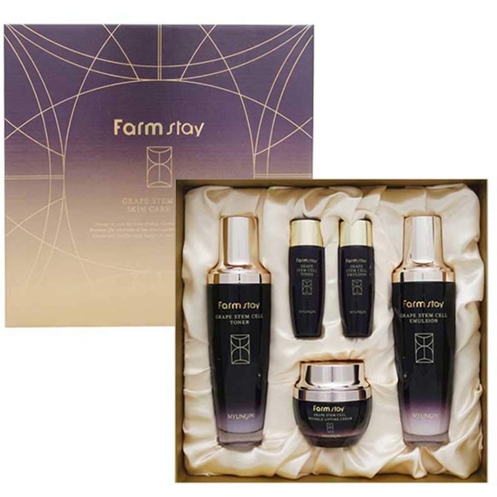 farmstay-grape-stem-cell-skin-care-3set-sakhis-movlis-nakrebi