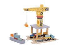 Product image of ნავსადგურის ამწე მოწყობილობის ნაკრები — ხის საგანმანათლებლო სათამაშო