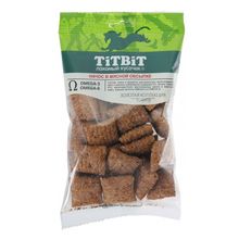 Product image of TiTBiT "ნაჩოსი ხორცის საფანელით - სასუსნაო ძაღლებისთვის ""ოქროს კოლექცია"" 75გრ