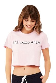 Product image of U.S. Polo Assn. 16609 მაისური ტოპიკი (ვარდისფერი)