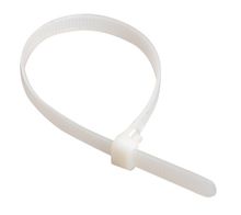 Product image of IEK 4.8х400 მმ 100 ც თეთრი ცალუღი